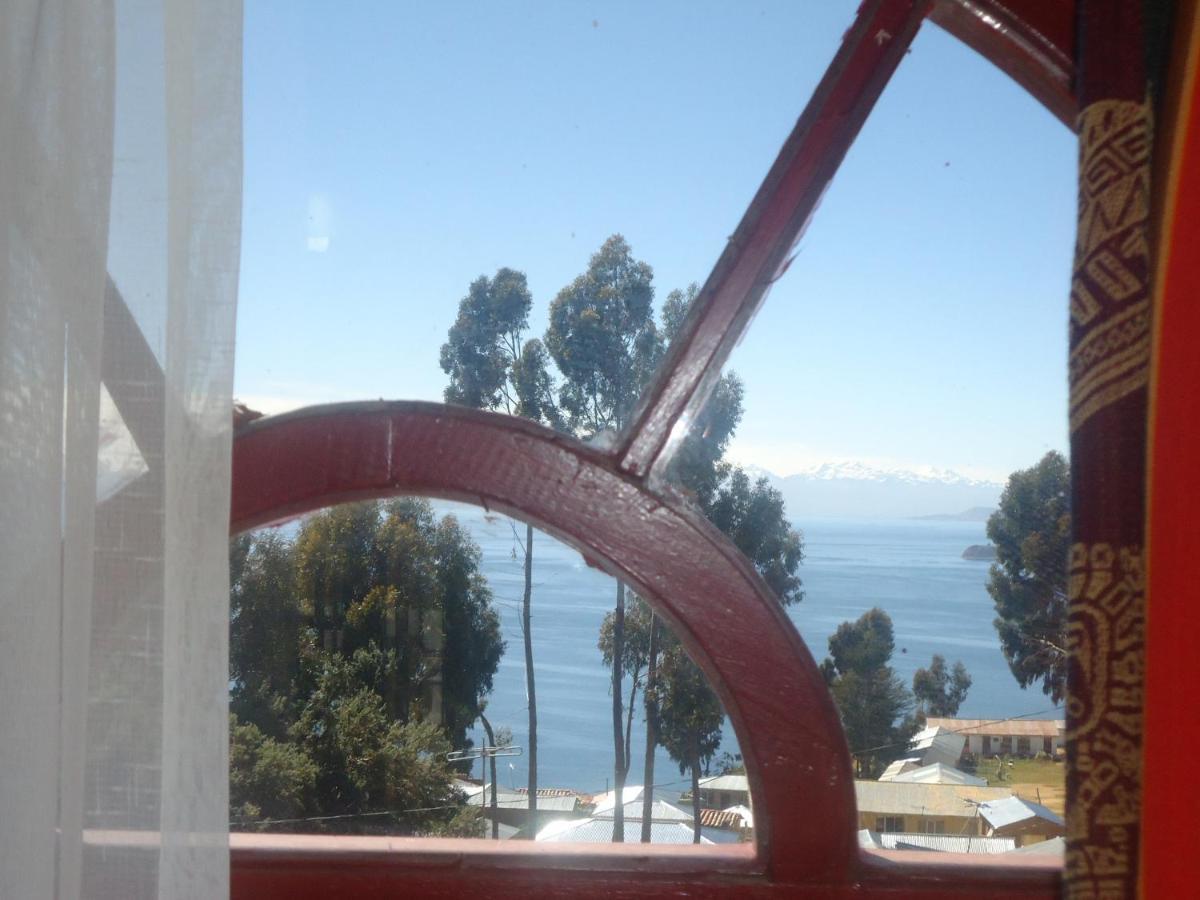 Hostal Del Sol Isla Del Sol ภายนอก รูปภาพ