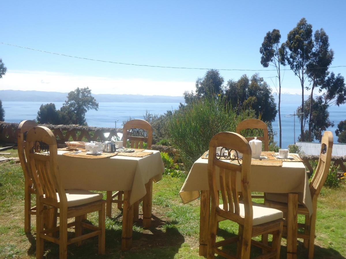 Hostal Del Sol Isla Del Sol ภายนอก รูปภาพ