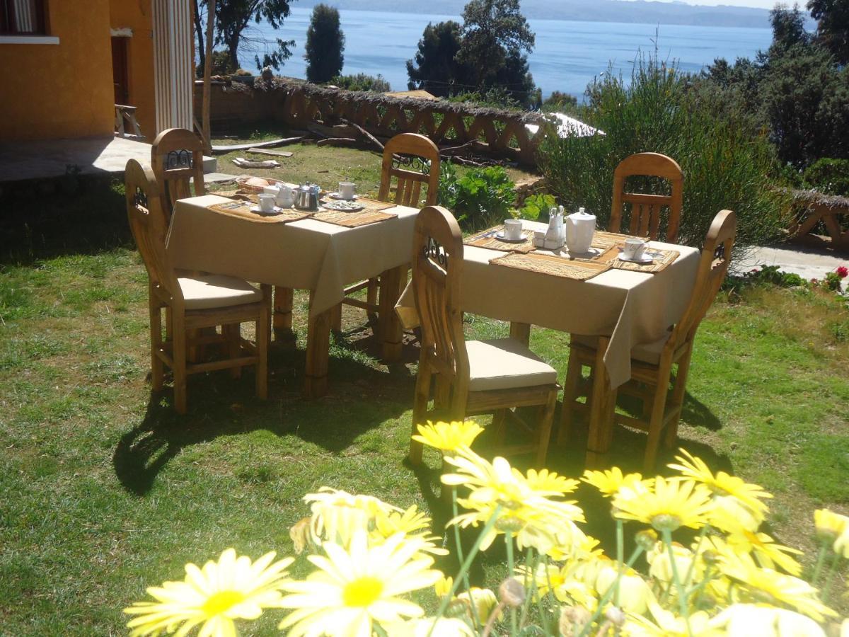 Hostal Del Sol Isla Del Sol ภายนอก รูปภาพ